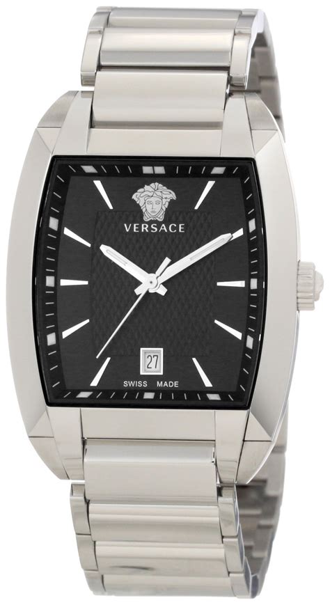 versace character tonneau chronograph stainless steel watch|Versace Character Tonneau Watch .